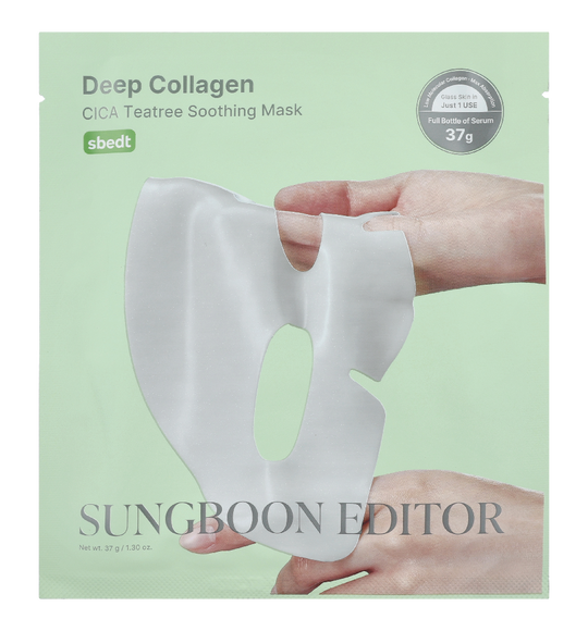Sungboon Editor Deep Collagen Cica Teatree Soothing Mask 37 g