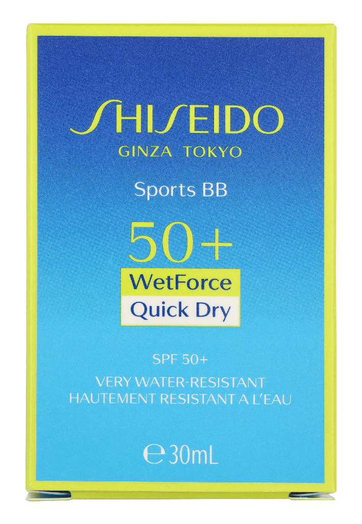 Shiseido Sports BB Wetforce Quick Dry SPF50+