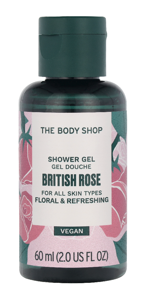 The Body Shop British Rose Shower Gel 60 ml