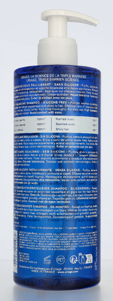 Uriage DS Hair Soft Balancing Shampoo