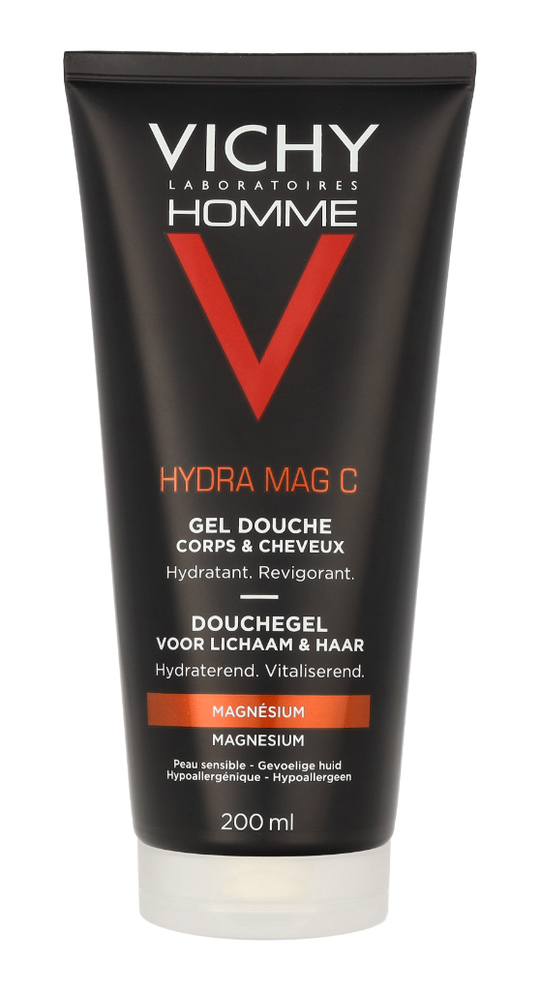 Vichy Homme Hydra Mag C Shower Gel Body And Hair 200 ml