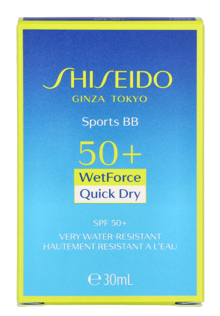 Shiseido Sports BB Wetforce Quick Dry SPF50+