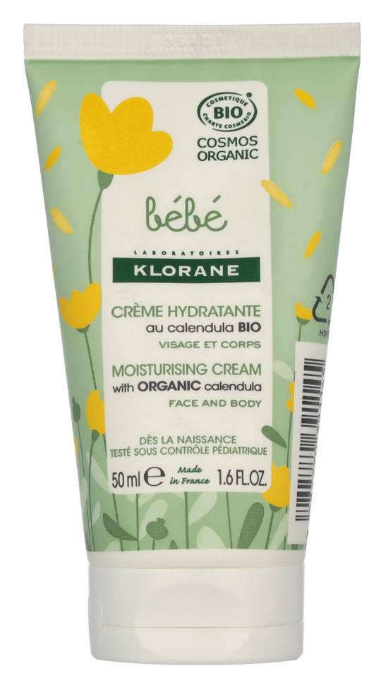 Klorane Bebe Bio Moisturising Cream 50 ml