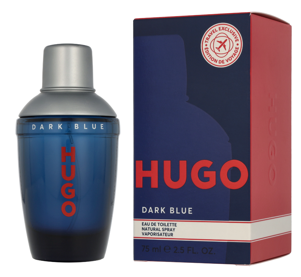 Hugo Dark Blue Man Edt Spray 75 ml
