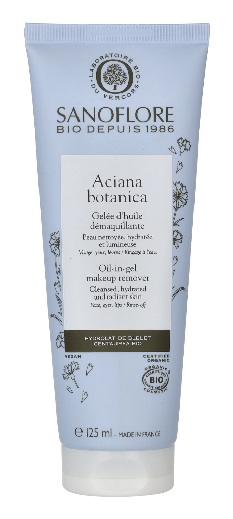 Sanoflore Aciana Botanica Oil-In-Gel Make-Up Remover 125 ml