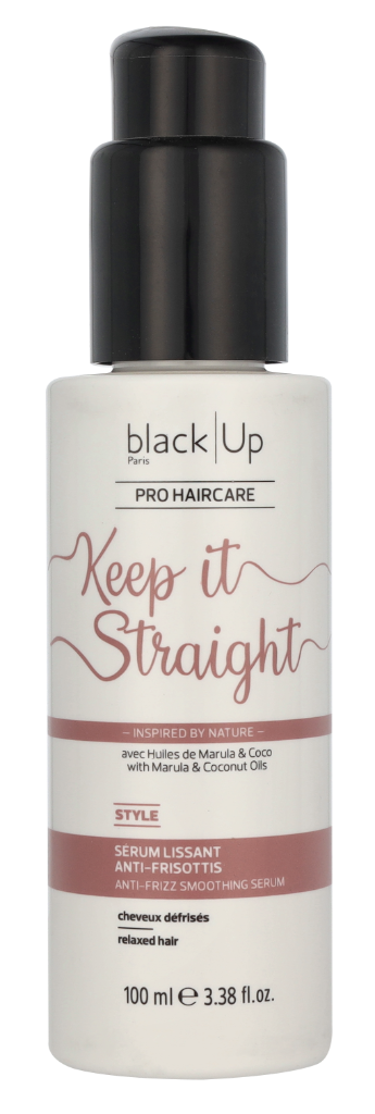Black Up Keep It Straight Anti Frizz Smoothing Serum 100 ml