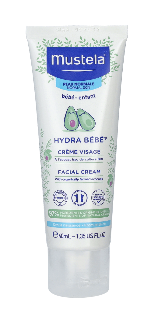 Mustela Hydra Bebe Facial Cream 40 ml