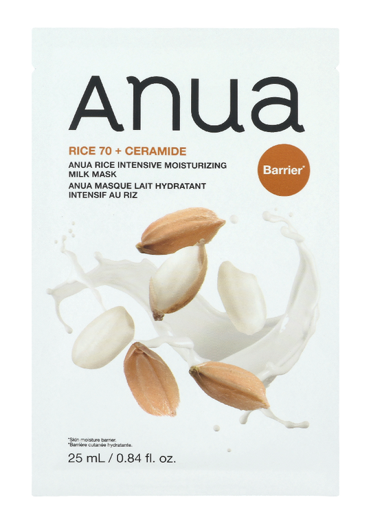 Anua Rice 70 Intensive Moisturizing Milk Mask 25 ml