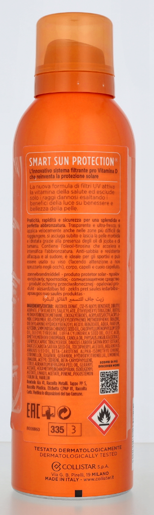 Collistar Moisturizing Tanning Spray SPF30 200ml